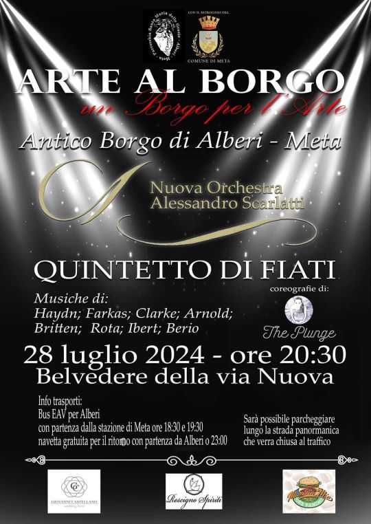Arte Al Borgo: Il concerto del 28 luglio