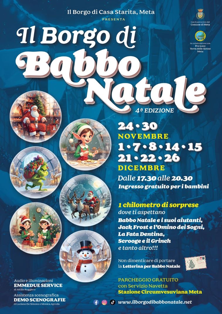 Borgo di Babbo Natale 2024